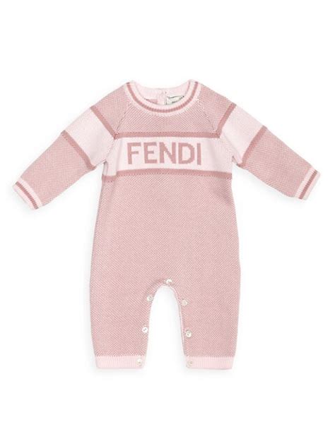 fendi baby girl coverall